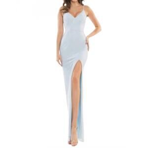 NEW COLORS DRESS elise gown in light blue